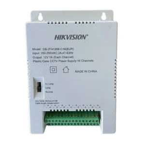 hikvision 12 volts 16 channel cctv power supply