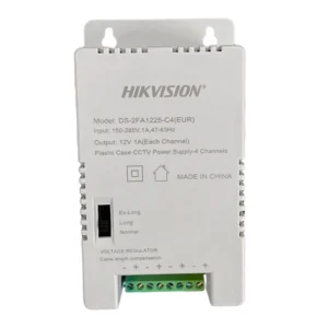 hikvision 12 volts 4 channel cctv power supply